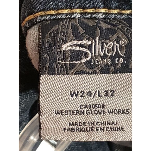 Women's Silver Jeans Co., Bootcut, W24/32, Dark Blue - Picture 3 of 8